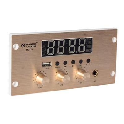 Magicvoice MV-170 USB-BT-Mic. Girişli 4x25W Müzik Kontrol Cihazı
