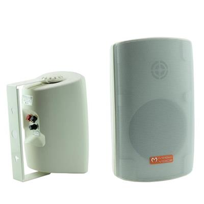 Magicvoice MV-38 Beyaz 11 Cm Trafolu 40 Watt Sütun Hoparlör 2li Takım