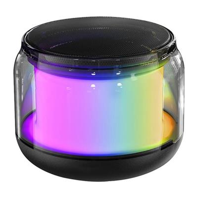 Magicvoice S-300 Şeffaf Camlı Renkli 5 Watt Taşınabilir Bluetooth Hoparlör