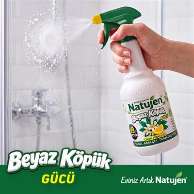 NATUJEN GENEL AMAÇLI TEMİZLEYİCİ (BEYAZ KÖPÜK GÜCÜ) 1000 ML