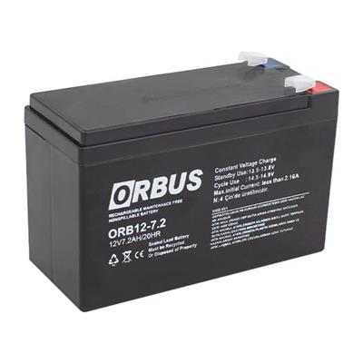 Orbus ORB12-7.2 12 Volt 7.2 Amper Akü (150x65x90 Mm)