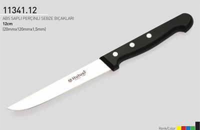 Perçinli Sebze Bıçağı 12 cm Hulusi Bıçak ABS Saplı 20mm X 120mm X 1.5mm 11341.12