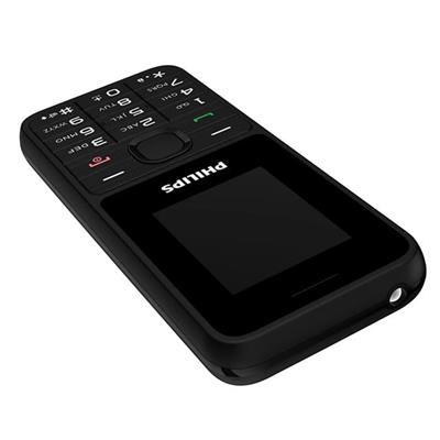 Philips Xenium E2125 1.77 Çift Sim Kartlı Kamerasız Tuşlu Siyah EL Fenerli Asker Telefonu