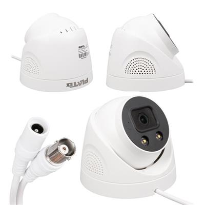 Plato PL-25273 2 MP Color Vu 3.6 Mm 2 Atom Led Plastik Kasa AHD Dome Kamera