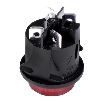 PowerMaster IC-180G Anahtar Basmalı 4 Pin Kalıcı Yuvarlak 25 Mm