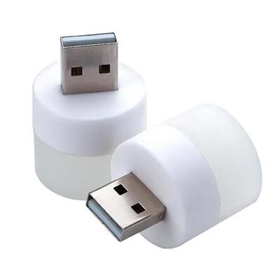 PowerMaster PM-20919 PowerBank İçin Taşınabilir USB Beyaz Led Gece Lambası