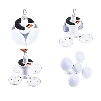 PowerMaster PM-22986 Solar Panelli Şarjlı Katlanabilir Acil Durum Kamp Lambası