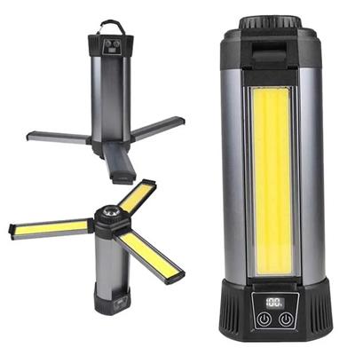 PowerMaster PM-24566 35 Watt USB - Type-C Girişli P50 Ve Cob Ledli 3 Kanatlı Kollu Çalışma Lambası