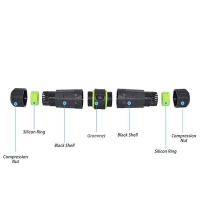 PowerMaster PM-24598 Dişi - Dişi IP68 Su Geçirmez 3.0 USB-A Konnektör