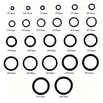 PowerMaster PM-28533 800 Parça Kauçuk Conta Halka Seti O-Ring Nitril NBR Su Geçirmez