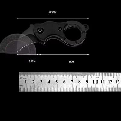 PowerMaster PM-28648 Mini Metal Karambit Balıkçı Kamp Bıçağı Karabina