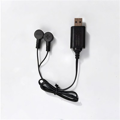 PowerMaster PM-29723 4.2V 1A Manyetik USB Şarj Kablosu Büyük Lityum Piller İçin Portatif Şarj Çözümü