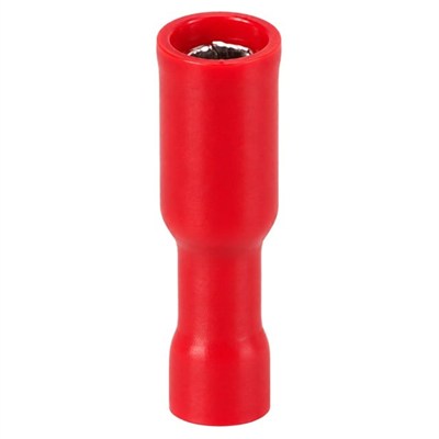 PowerMaster PM-39064 0,5-1,5mm2 Kesit 24x7x5mm Soket Kırmızı İzoleli Kablo Pabucu (100lü Paket)
