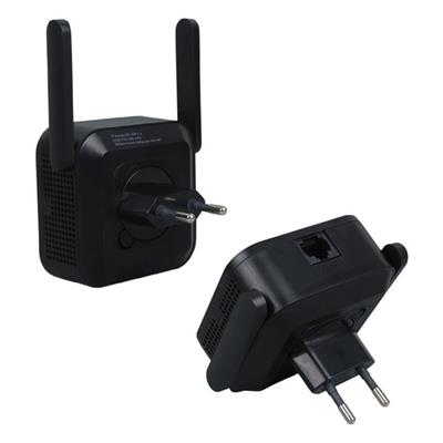 PowerMaster PW-WR22 300 Mbps 2.4 Ghz 2 Anten Wifi Router Repeater Access Point Priz Tipi