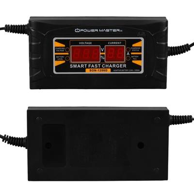 PowerMaster SON-1206D 12 Volt - 6 Amper Akıllı Hızlı Akü Şarj Cihazı