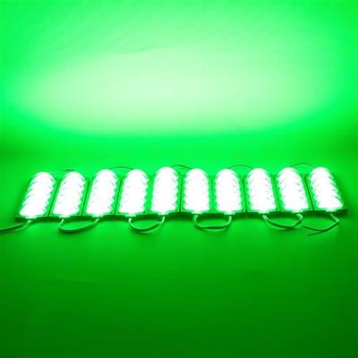 Powermaster 12 Volt 4 Watt Yeşil 3030 10 X 53.8 Mm IP65 260 – 280 Lümen 180 Derece Modül Led