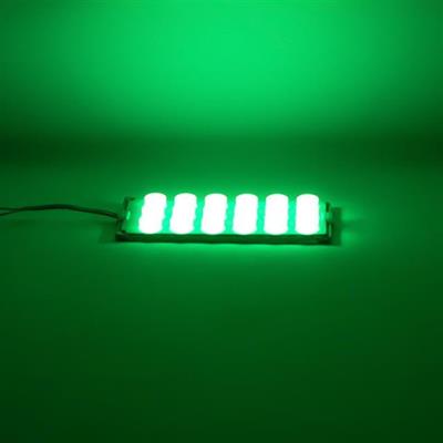 Powermaster 12 Volt 6 Watt Yeşil 18 Ledli 2li Paket Yanıp Sönen Modül Led