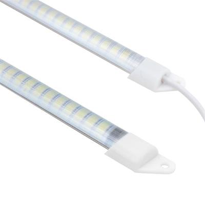 Powermaster 220V-12W Anahtarlı 80-90 Lümen 72 Led 60 Cm Şeffaf Kasa Seyyar Çubuk Led PWR-6930