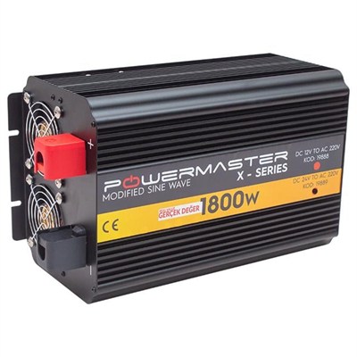 Powermaster 24-220V 24 Volt 1800 Watt Modified Sinus İnverter PWR1800-24