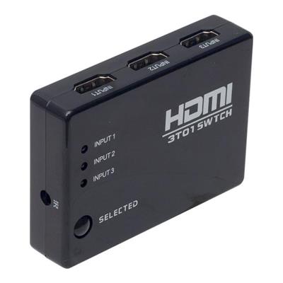 Powermaster 3 Giriş 1 Çıkış HDMI Switcher Toplayıcı PM-6853