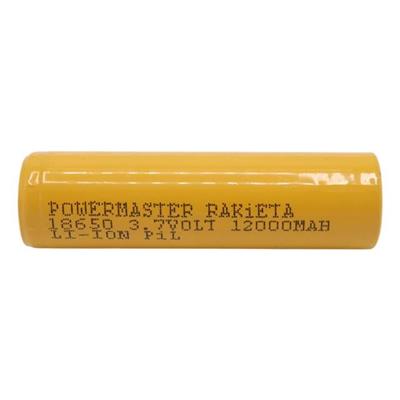 PowerMaster PM-9599 Rakieta 3.7 Volt 1200mAh 18650 Başlıklı Şarj Edilebilir Lityum Pil (Tekli)