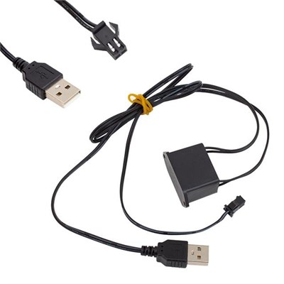 Powermaster 5 Metre 5 Volt USB Adaptörlü Neon Mor İp Aydınlatma PM-6082