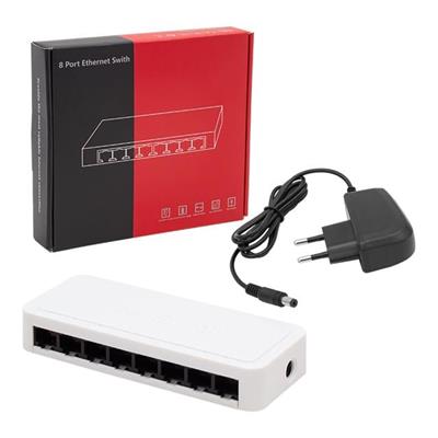 Powermaster 8 Port 10/100 Mbps Yönetilemez Switch PM-14054