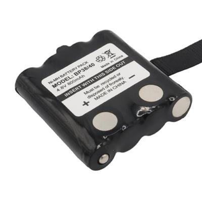 PowerMaster BP38/40 NI-MH 4.8 Volt 800mAh Cobra Telsiz Pili Şarj Edilebilir Şarjlı 4xAAA