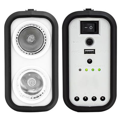 Powermaster GD-8017S Solar Panelli 3 Ampullü Solar Aydınlatma Sistemi