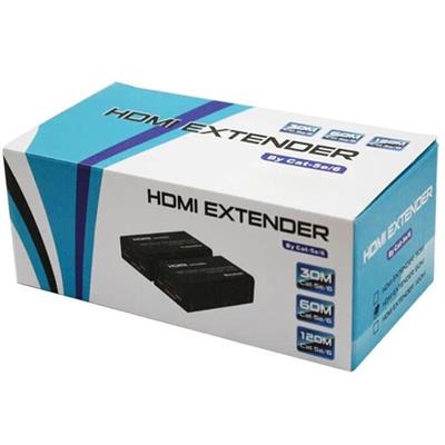 Powermaster HDMI To Cat5-Cat6 Extender 60 Metre Uzatıcı  PM-18232