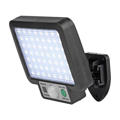 Powermaster JX-F56 Solar Panelli Hareket Sensörlü Üç Modlu Duvar Lambası