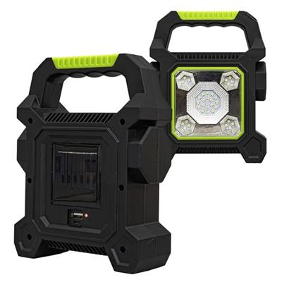 Powermaster JY-258C 3 Kademeli̇ Şarjlı Çok Fonksiyonlu Solar Işıldak