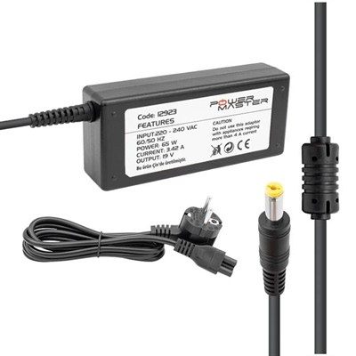 Powermaster PM-12923 19 Volt - 3.42 Amper 5.5*1.75 Mm Uçlu Adaptör (Acer Notebook)