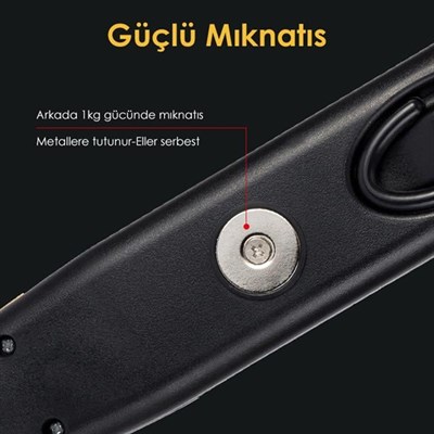 Powermaster PM-14905 220 Volt 7 Metre Kablolu 100 Ledli Seyyar Çalışma Lambası