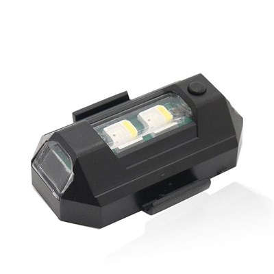 Powermaster PM-20269 Universal Ledli Şarjlı 7 Renkli Motosiklet Araba Uyarı Lambası