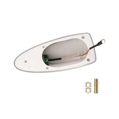 Powermaster PM-21806 Balık Sırtı Oto Radyo FM Anteni Siyah Aerodinamik Tasarım