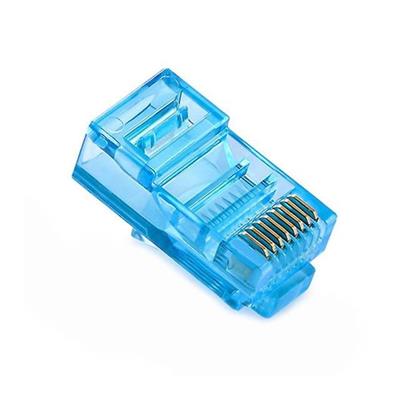Powermaster PM-22702 RJ45 RJ45 CAT6 8P/8C Mavi Soket (100lü Paket)