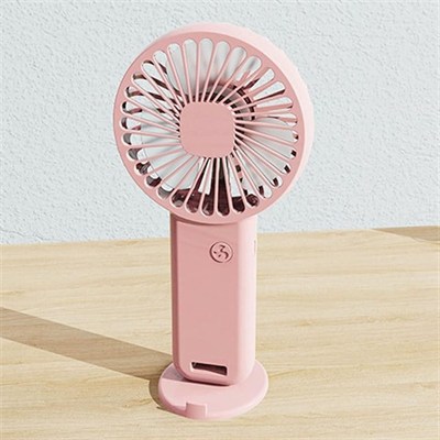 Powermaster PM-25098 Şarjlı 3 Kademeli Telefon Tutuculu Masaüstü Mini Fan Vantilatör