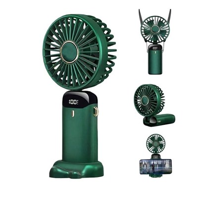 Powermaster PM-25103 Yeşil Kokulu Oynar Başlıklı Taşınabilir Fan Vantilatör