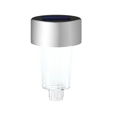 Powermaster PM-26961 Metal Gövdeli Dc 5V Beyaz Solar Balkon-Havuz-Bahçe Lambası (6lı Paket)