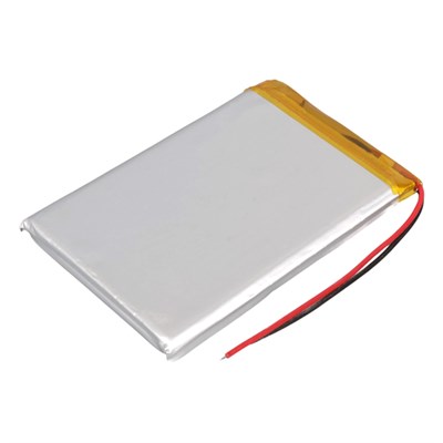 Powermaster PM-27644 3.7V 3.000mAh 505080 Soketsiz Lityum Polimer (Li-Po) Batarya Şarj Edilebilir Ciklet Pil