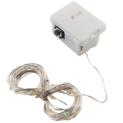 Powermaster PM-29156 Pilli 4.5 Volt 3 Metre Rgb Dekoratif Peri Led