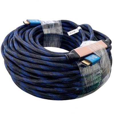 Powermaster PM-32806 Örgülü Chipsetli Çift Filtreli 40 Metre 4K HDMI 2.0 Görüntü Aktarım Kablosu