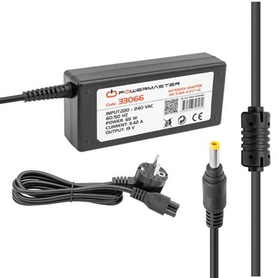 Powermaster PM-33066 19 Volt - 3.42 Amper 4.0*1.7 Mm Uçlu Adaptör (Casper Notebook)