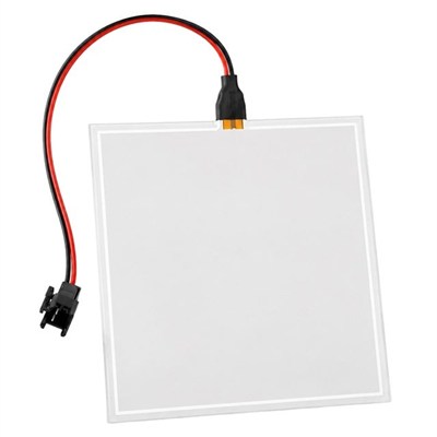 Powermaster PM-37727 100x100mm Elektrominesans (EL) 3V Led Panel Beyaz Aydınlatmalı Esnek Yapı