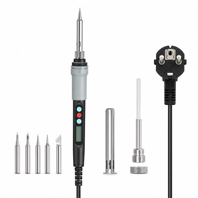Powermaster PM-37867 90W Dijital Ayarlanabilir Isılı Lehim Makinesi Kalem Havya