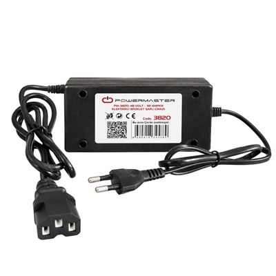 Powermaster PM-3820 48 Volt - 38 Amper Elektrikli Bisiklet Şarj Cihazı