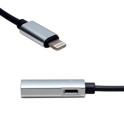 Powermaster PM-3833 Lightning Şarj Ve Kulaklık Çevirici Kablo Adaptör