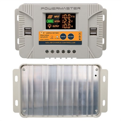 Powermaster PM-40A 12V-24V 40 Amper 4 USB Çıkışlı Dijital Ekranlı Solar Şarj Regülatörü