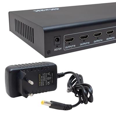 Powermaster PM-4948 16 Port 1080P 3D 16lı HDMI Dağıtıcı